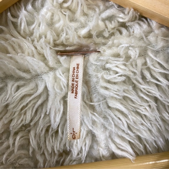 Free People Denim and Sherpa jacket large - Picture 9 of 16